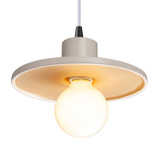 Mini Pendants Metal Shade by Justice Designs ( 102 | CER-6325-MTGD-MBLK-WTCD Radiance ) 