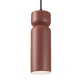 Mini Pendants Cable by Justice Designs ( 102 | CER-6510-CLAY-DBRZ-BKCD-LED1-700 Radiance ) 