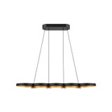 Linear/Island Geometric/Linear by Kuzco Lighting ( 347 | LP90838-BK/GD-UNV Maestro ) 