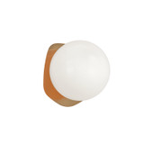 Sconces Single Glass by Matteo Lighting ( 423 | S15711AGOP Razz ) 