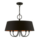 Mid. Chandeliers Drum Shade by Livex Lighting ( 107 | 51355-04 Palma ) 