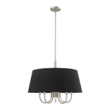 Mini Chandeliers Drum Shade by Livex Lighting ( 107 | 51356-91 Belclaire ) 