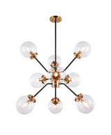 Mid. Chandeliers Starburst by Matteo Lighting ( 423 | C72309AGCL Maru ) 