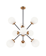 Mid. Chandeliers Starburst by Matteo Lighting ( 423 | C72309AGOP Maru ) 