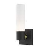 Sconces Single Glass by Livex Lighting ( 107 | 10101-14 Aero ) 