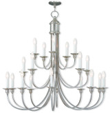 Large Chandeliers Candle by Livex Lighting ( 107 | 5140-91 Cranford ) 