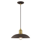 Pendants Metal Shade by Livex Lighting ( 107 | 41193-07 Metal Shade Mini Pendants ) 