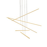 Linear/Island 4 Light + by Kuzco Lighting ( 347 | MP18205-BG Vega Minor ) 