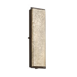 Exterior Wall Mt./Flush by Justice Designs ( 102 | FSN-7565W-MROR-DBRZ Fusion ) 