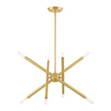 Mid. Chandeliers Starburst by Livex Lighting ( 107 | 46774-12 Soho ) 