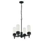 Mini Chandeliers Glass Shade by Maxilite ( 501 | MX 1560-4Y07 Daze-Clear ) 