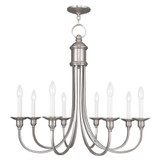Mid. Chandeliers Candle by Livex Lighting ( 107 | 5148-91 Cranford ) 