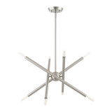 Mid. Chandeliers Starburst by Livex Lighting ( 107 | 46774-91 Soho ) 