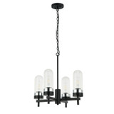 Mini Chandeliers Glass Shade by Maxilite ( 501 | MX 1560-4Y74 Daze-Clear ) 