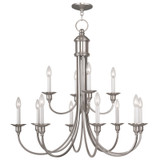 Mid. Chandeliers Candle by Livex Lighting ( 107 | 5149-91 Cranford ) 