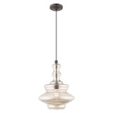 Mini Pendants Cable by Livex Lighting ( 107 | 41224-92 Hand Blown Art Glass Mini Pendants ) 