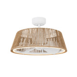 Fans Fandeliers by Kuzco Lighting ( 347 | CF41424-WH/BR-5CCT Isla ) 