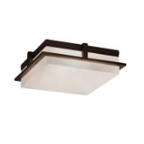 Exterior Ceiling Mount by Justice Designs ( 102 | CLD-7569W-DBRZ Clouds ) 