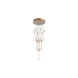 Mid. Chandeliers Glass Down by Kuzco Lighting ( 347 | MP75113-BG Motif ) 