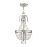 Mini Pendants Empire/Basket by Livex Lighting ( 107 | 51853-91 Valentina ) 