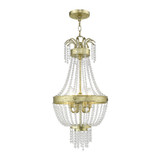 Mini Pendants Empire/Basket by Livex Lighting ( 107 | 51854-28 Valentina ) 