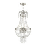 Mini Pendants Empire/Basket by Livex Lighting ( 107 | 51854-91 Valentina ) 