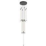Mid. Chandeliers Glass Down by Kuzco Lighting ( 347 | MP75127-BK Motif ) 