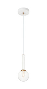 Mini Pendants Glass Down by Matteo Lighting ( 423 | C75301AGCL Stellar ) 
