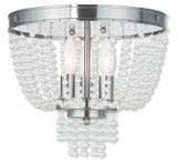 Flush Mounts Bowl Style by Livex Lighting ( 107 | 51864-91 Valentina ) 