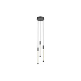 Mini Pendants 3 Light Cluster by Kuzco Lighting ( 347 | MP75213-BK Motif ) 