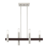 Linear/Island 4 Light + by Livex Lighting ( 107 | 46864-91 Helsinki ) 