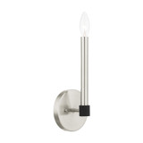 Sconces Single Candle by Livex Lighting ( 107 | 46881-91 Karlstad ) 