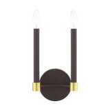 Sconces Double Candle by Livex Lighting ( 107 | 46882-07 Karlstad ) 