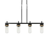 Linear/Island 4 Light + by Maxilite ( 501 | MX 1562Y72 Daze-Clear ) 