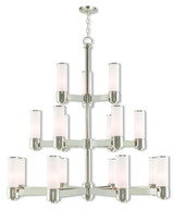Large Chandeliers Glass Shade by Livex Lighting ( 107 | 52119-35 Weston ) 