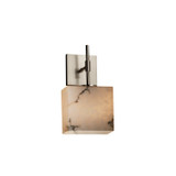Sconces Single Glass by Justice Designs ( 102 | FAL-8417-55-NCKL-LED1-700 LumenAria ) 