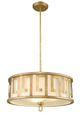 Pendants Drum Shade by Lucas + McKearn ( 175 | GN/LEMURIA/P/L Lemuria ) 