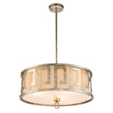 Pendants Drum Shade by Lucas + McKearn ( 175 | GN/Lemuria/P/L-S Lemuria ) 