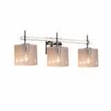 Bathroom Fixtures Three Lights by Justice Designs ( 102 | FSN-8413-30-SEED-CROM-LED3-2100 Fusion ) 