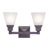 Bathroom Fixtures Two Lights by Livex Lighting ( 107 | 1032-07 Mission ) 