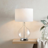 Lamps Table by Lucas + McKearn ( 175 | ORB-CLEAR-PN-WHT Orb ) 