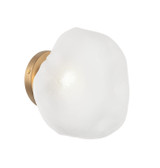 Sconces Single Glass by Matteo Lighting ( 423 | W60201AG Melo ) 