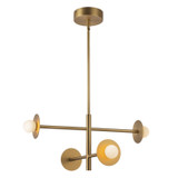 Mid. Chandeliers Other by Kuzco Lighting ( 347 | CH15504-BG-UNV Elixir ) 