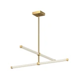 Mid. Chandeliers Geometric/Linear by Kuzco Lighting ( 347 | CH23532-BG Blade ) 