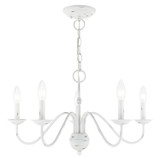 Mid. Chandeliers Candle by Livex Lighting ( 107 | 52165-60 Windsor ) 
