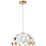 Pendants Metal Shade by Lucas + McKearn ( 175 | PD7376W-15 Pebbles ) 