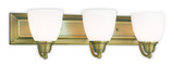 Bathroom Fixtures Three Lights by Livex Lighting ( 107 | 10503-01 Springfield ) 