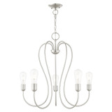 Mid. Chandeliers Candle by Livex Lighting ( 107 | 41365-91 Lucerne ) 