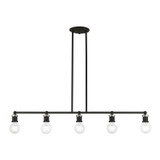Linear/Island 4 Light + by Livex Lighting ( 107 | 47165-04 Lansdale ) 