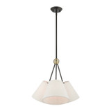 Mini Chandeliers Drum Shade by Livex Lighting ( 107 | 41383-07 Prato ) 